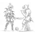 Naishee vs. the Kobold