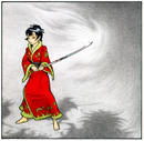 Koriandr as Samurai