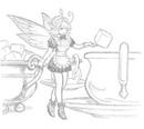 Indigo, the Fairy Maid
